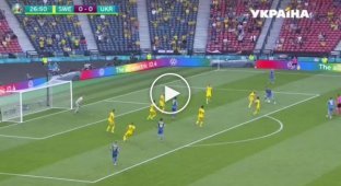 Сборная Украины обыграла Швецию со счетом 2-1. Лучшие моменты и голы