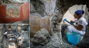Археологи добыли новые сокровища в Помпеях (27 фото)