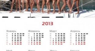 Календарь с сотрудницами Технониколь (13 фотографий)