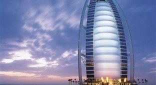 Отель в Дубай Burj Al Arab (30 фото)