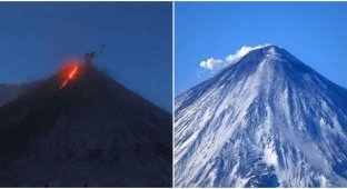 «2020, может хватит?»: на Камчатке второй раз за год проснулся вулкан (10 фото)
