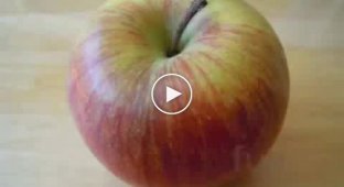 Как расколоть яблоко