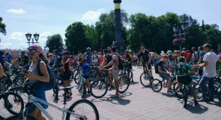 Полтава присоединилась к Всеукраинскому велопараду