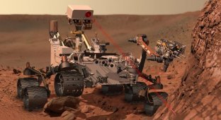 Бортовая лаборатория Curiosity снова начала работать после полуторагодового перерыва (3 фото + 1 видео)