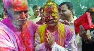 Цветопредставление (8 фото) Индийский праздник