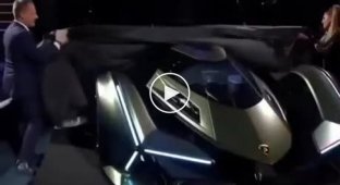 Презентация новой модели Lamborghini V12 Vision GT