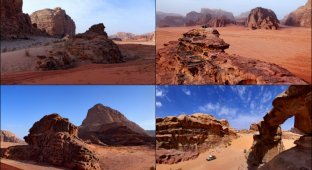 Иордания – Пустыня Вади Рам (33 фото)