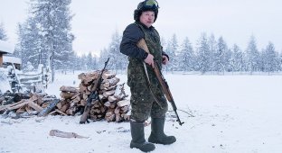 Один день из жизни якутских оленеводов (6 фото)