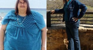 В свои 51 эта женщина весила больше 190 кг (8 фото)