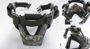 Защитная амуниция в стиле шлема имперских штурмовиков (13 фото)
