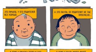 Комикс о реальной жизни разных людей от Тоби Морриса (5 картинок)