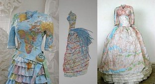 Викторианская колонизаторская мода: бумажные платья Сьюзен Стокуэлл (6 фото)