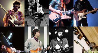 Самые ценные гитары рок-н-ролла (10 фото)