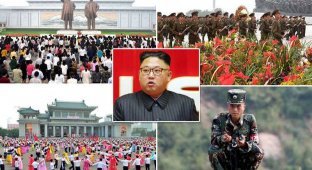 69-я годовщина основания Северной Кореи (18 фото)