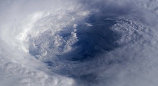 Вид из космоса: самые разрушительные ураганы за последние 20 лет (11 фото)