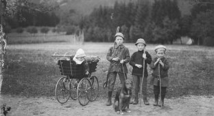 Охотники в деловых костюмах и на лыжах: простая жизнь Норвегии в начале ХХ века (18 фото)