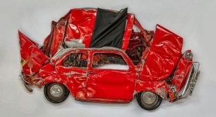 Искусство уничтожения автомобилей (10 фото)