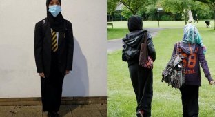 Родителям мусульманки пригрозили судом за отказ ребенка носить короткую юбку (5 фото)