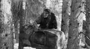 Георгий Милляр на съёмках "Морозко" (2 фото)