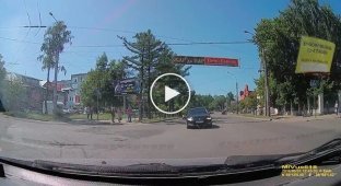 ДТП на перекрестке в Вологде
