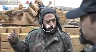 Интервью Сирийского танкиста с Российским