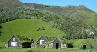 Традиционные дома в Исландии (11 фотографий)