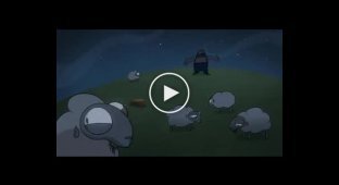 Классный мультфильм про овец и НЛО