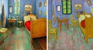 На Airbnb теперь можно снять комнату с полотна Ван Гога (7 фото)