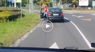 Суровые польские мужчины на дорогах
