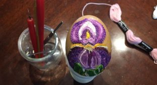 Польская мастерица поделилась традиционным способом украшения яиц на Пасху (5 фото)