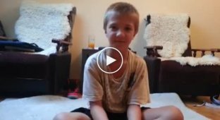 Польский 10-ти летний парнишка учит английский (english)