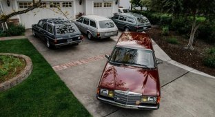 Рассматриваем в деталях великолепный универсал Mercedes-Benz 300TD 1983 года (26 фото)