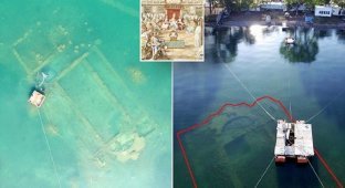 Турецкий археолог нашел на дне озера развалины легендарного собора (13 фото)