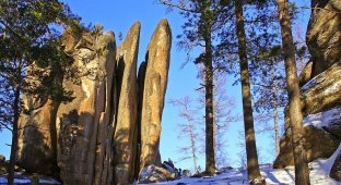 Сибирское чудо природы: Красноярские столбы (10 фото)