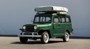 Willys Jeep Station Wagon Camper 1949 — да здравствует отдых на чистом воздухе (13 фото)
