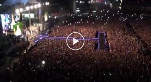 80 тысяч фанатов на концерте Gangnam Style
