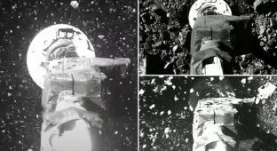Посадка на астероид: уникальные кадры с космического зонда OSIRIS-REx (4 фото + 1 видео)