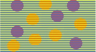 Оптическая иллюзия "Конфети": какого цвета круги? (3 картинки)