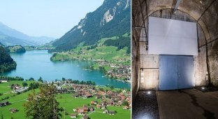 Швейцарцы строят фантастическое хранилище для богачей (4 фото)
