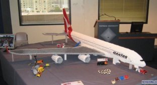 Airbus A380 из Lego (19 фото)