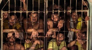 Филиппинская тюрьма (24 фото)