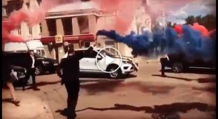 Бурное празднование свадьбы полицейского, обернулось перекрытием улицы в Стерлитамаке
