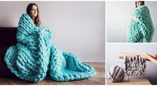 Толстые и уютные одеяла, которые легко сделать самому, идеальны для зимы (7 фото + 1 видео)