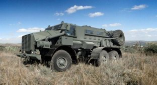 Новый военный грузовик Casspir Mk6 от BAE Systems (6 фото)