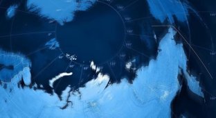 Объяснено движение северного магнитного полюса Земли в сторону России (1 фото)