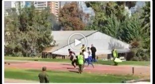 Соревнования солдат в Чили