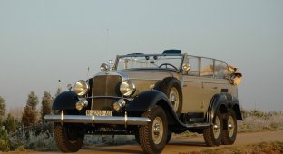 Mercedes-Benz G4 (1934 - 1939) - роскошный армейский вездеход для элиты Третьего рейха