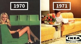 Идеальный дом с 1951 по 2000 по каталогам IKEA (35 фото)