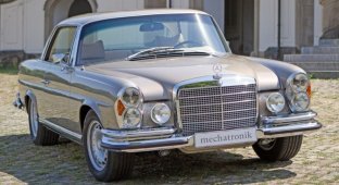 Классический Mercedes-Benz с современным сердцем от компании Mechatronik (10 фото + 1 видео)