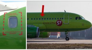 Почему в самолетах есть "выделенные" иллюминаторы (13 фото)